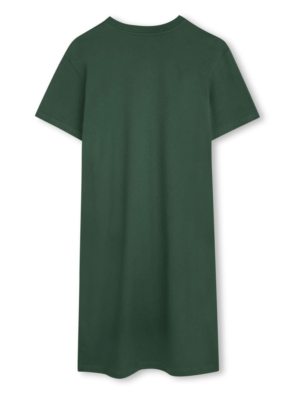 Abito verde per bambina