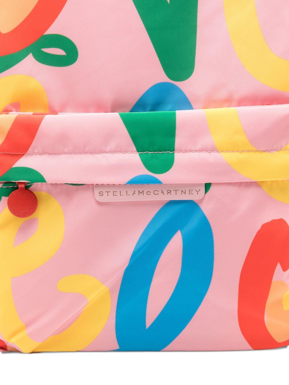 Zaino rosa/multicolore per bambina TY0A78Z3614 509MC Stella McCartney Kids 