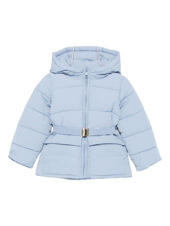 Giubbotto celeste per bambina KF5059T9820 64010 Liu Jo 