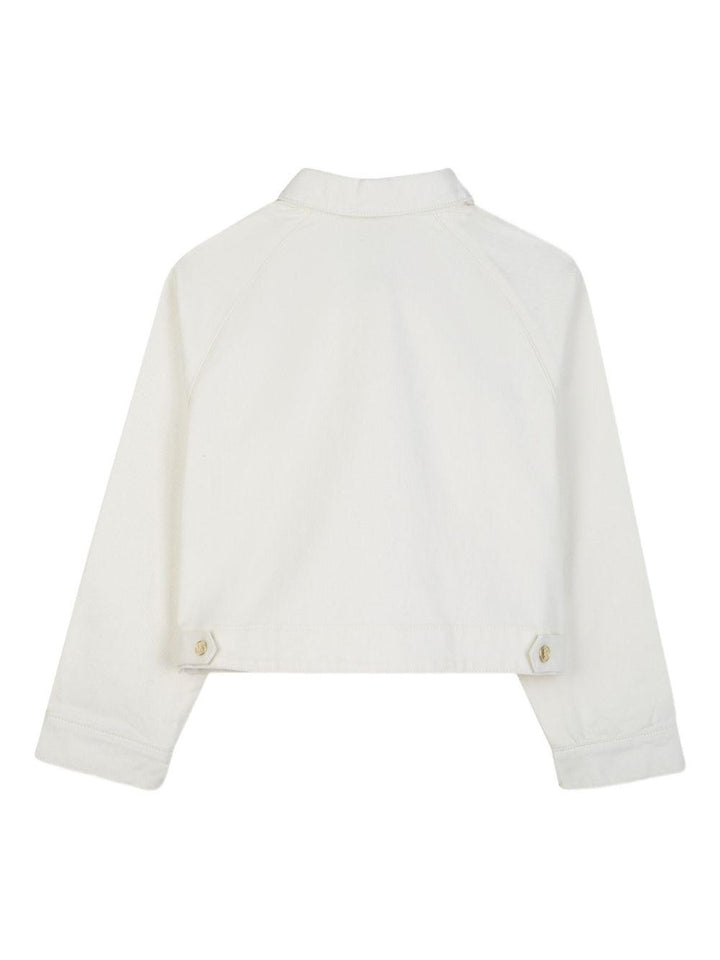 Giacca bianca per bambina R30584 190 Michael Kors Kids 