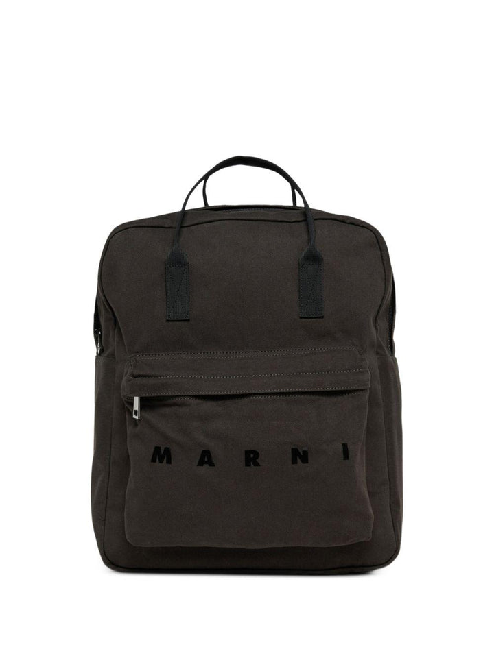 Zaino grigio scuro per bambino M01258M00YD 0M924 Marni Kids 