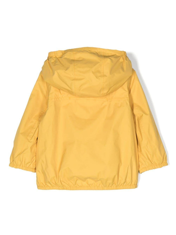 Yellow and blue jacket for newborns