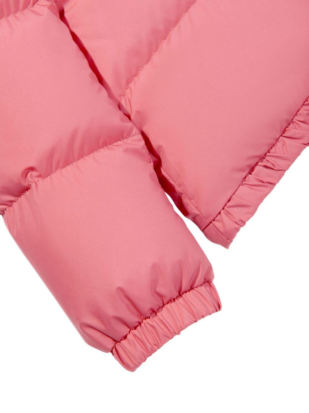 Giubbotto rosa per bambina 9541A00012597YW 56H Moncler Kids 