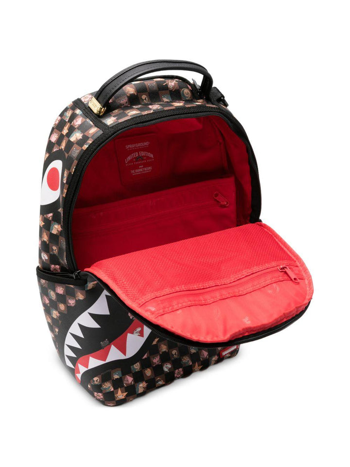 Zaino nero/multicolor per bambino 910B8768 NSZ Sprayground Kid 