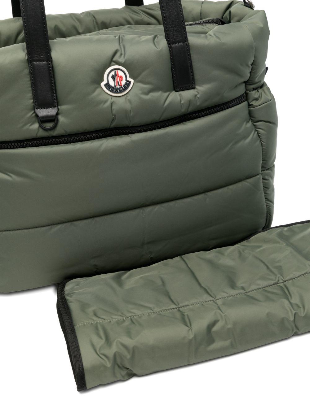 Borsa mamma verde 9515D00001M6811 891 Moncler Kids 