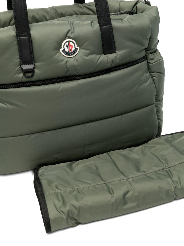 Borsa mamma verde 9515D00001M6811 891 Moncler Kids 
