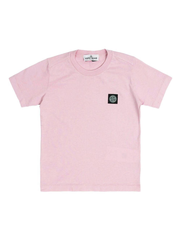 T-shirt rosa per bambino 62100002S0047 V0080 Stone Island Kids 