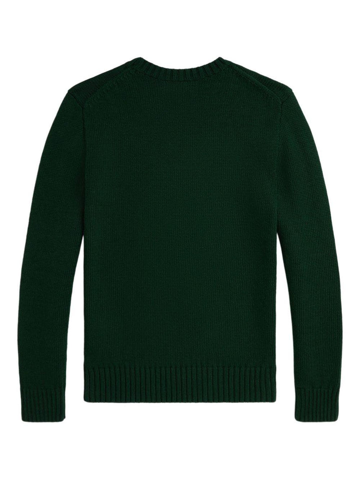 Maglione verde scuro per bambino 323978393 001 Ralph Lauren Kids 