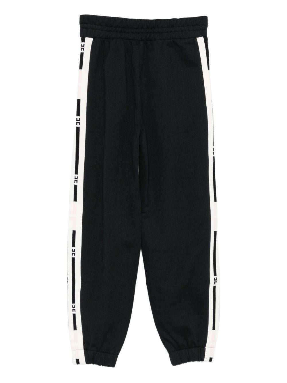 Pantalone nero per bambina EFPA2980FF002 N085 Elisabetta Franchi Kids 