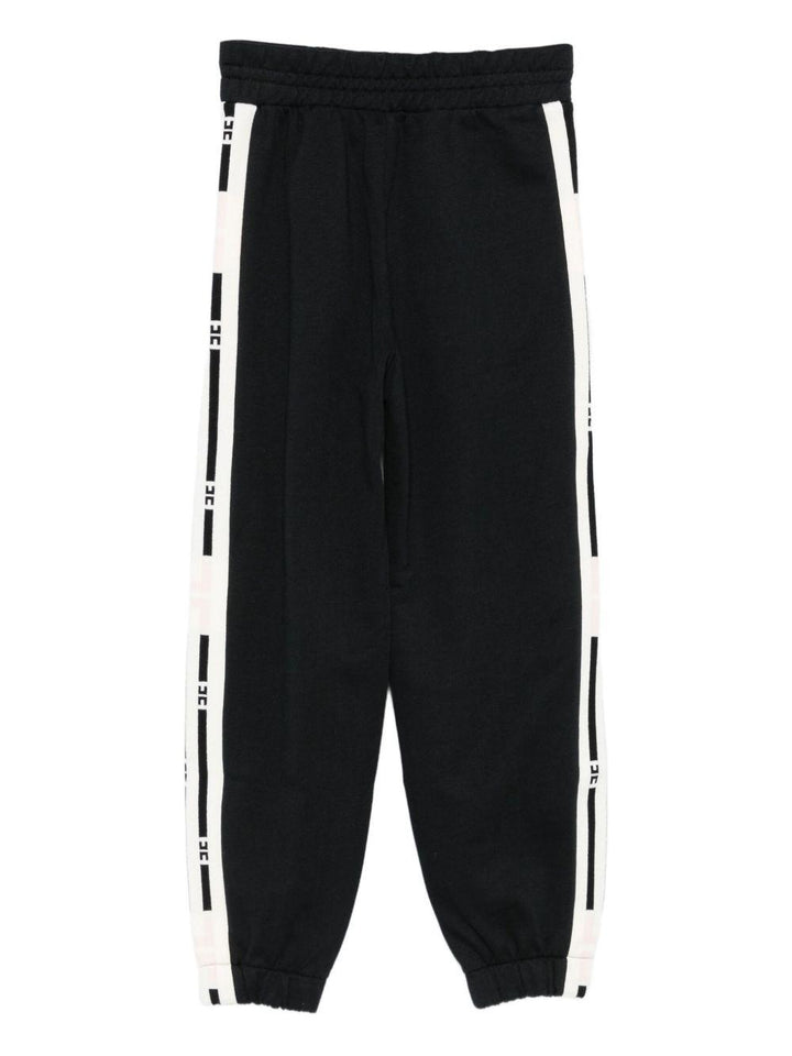 Pantalone nero per bambina EFPA2980FF002 N085 Elisabetta Franchi Kids 