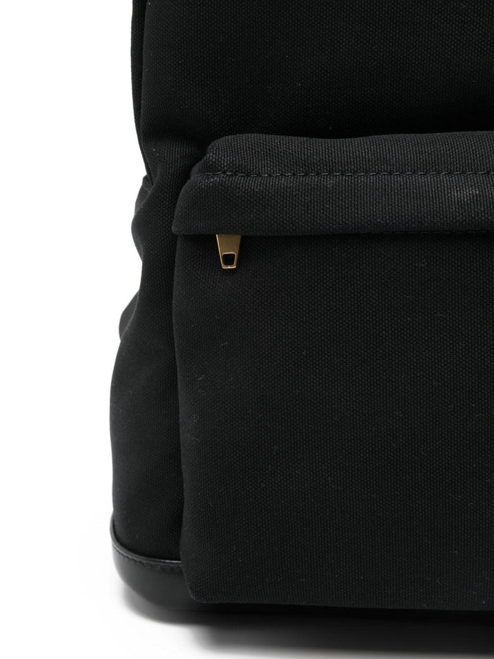 Zaino nero per bambina BY0Q88Z0042 930BC Balmain Kids 