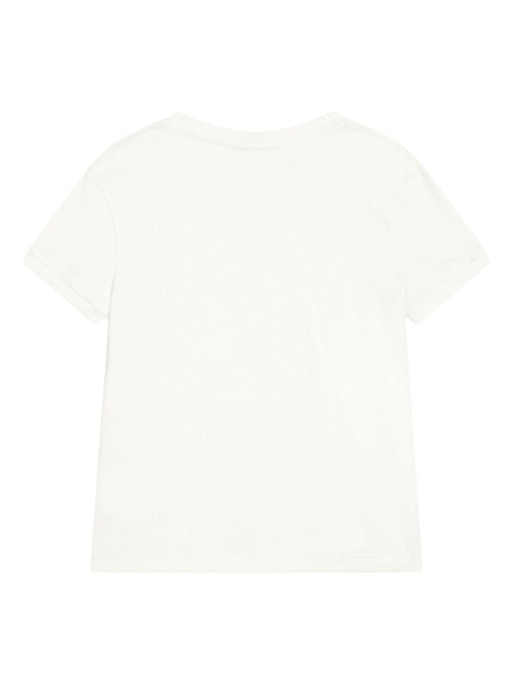 T-shirt bianca per bambina L5JTNJG7O3N W0111 Dolce & Gabbana Kids 