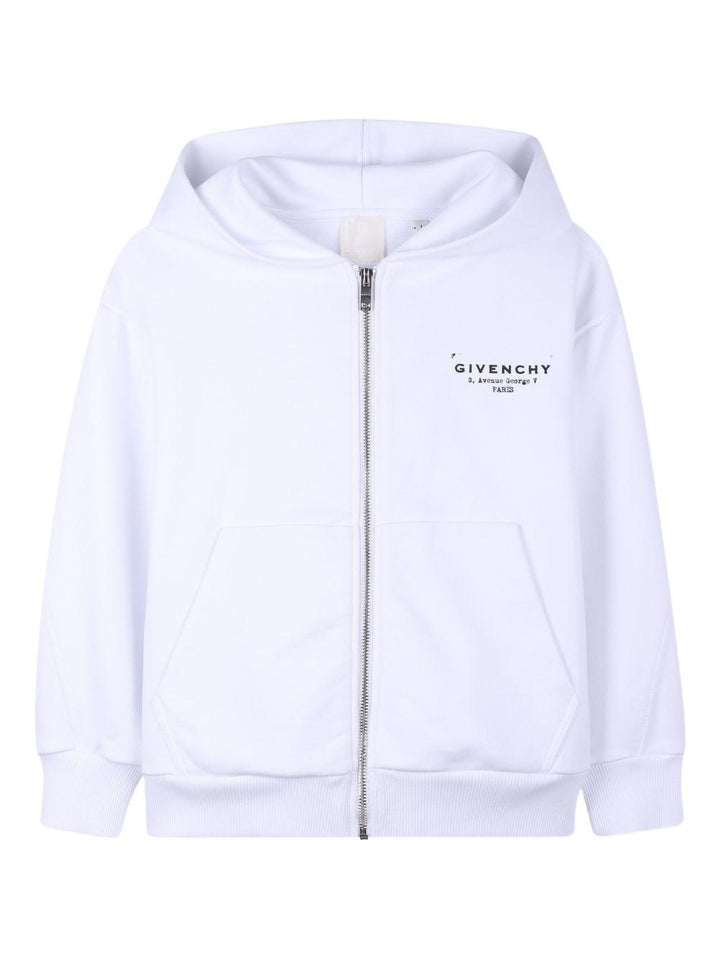 Felpa bianca per bambino H31076 10P Givenchy Kids 