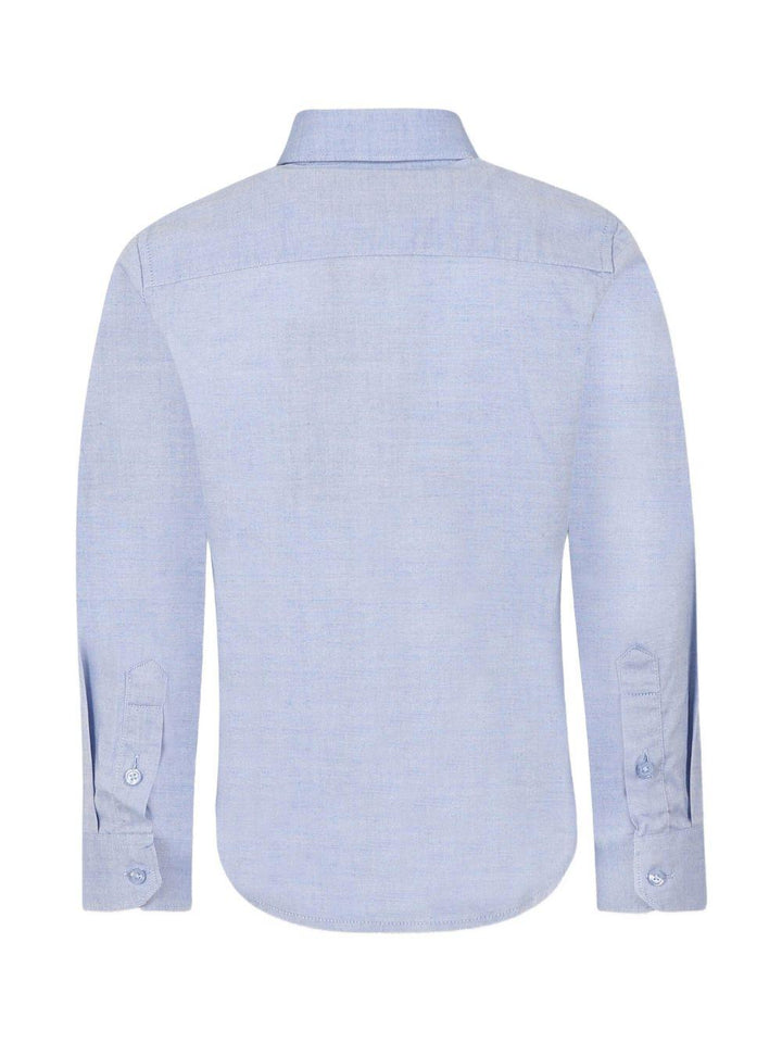 Camicia blu indaco per bambino
