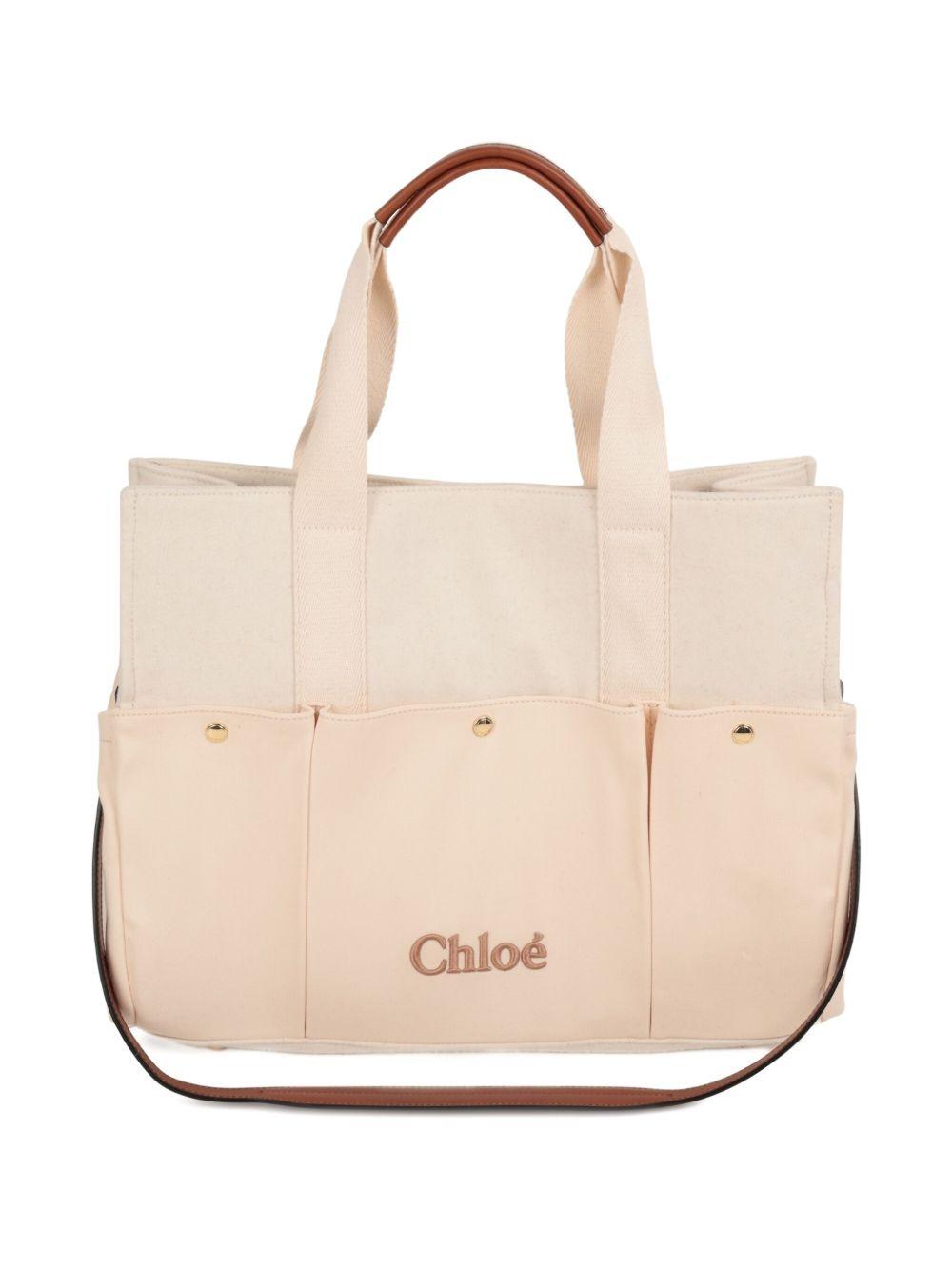 Borsa mamma beige C20805 117 Chloe 