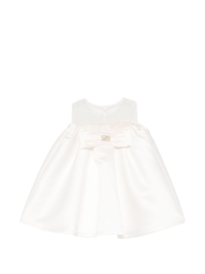 Abito crema per neonata BGAB0420RA032 0000 Miss Blumarine 