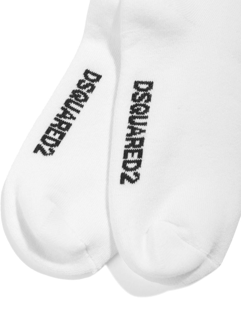 Calze bianche "Icon" DQ2091D00WI DQ100 Dsquared2 Kids 