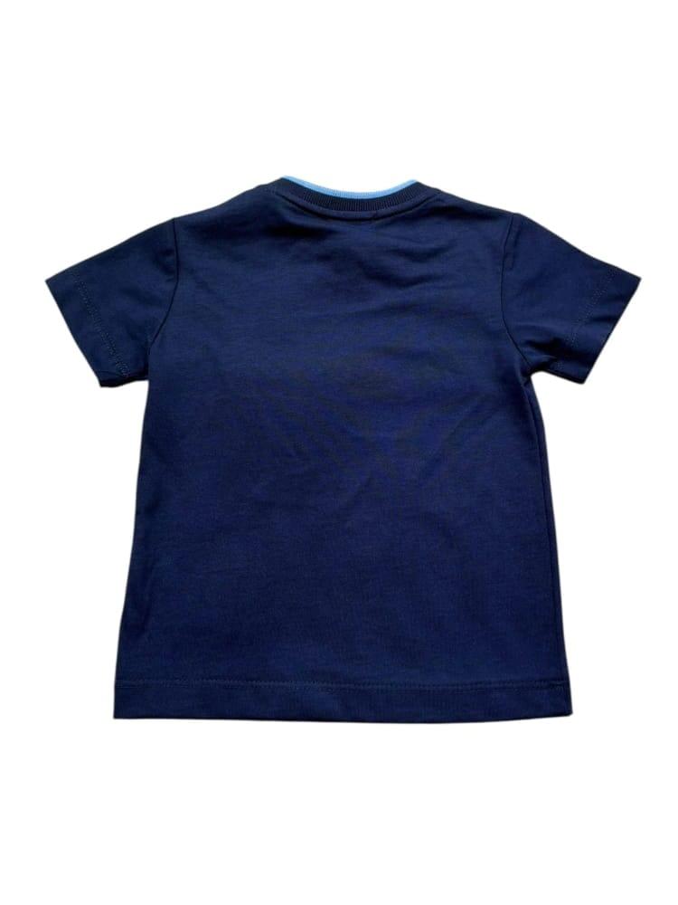 T-shirt blu per bambino TIP26037TSK BLU Trussardi Kids 