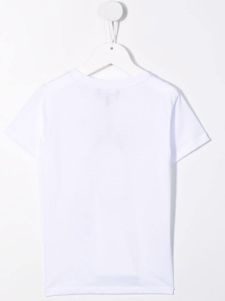 White cotton t-shirt for children
