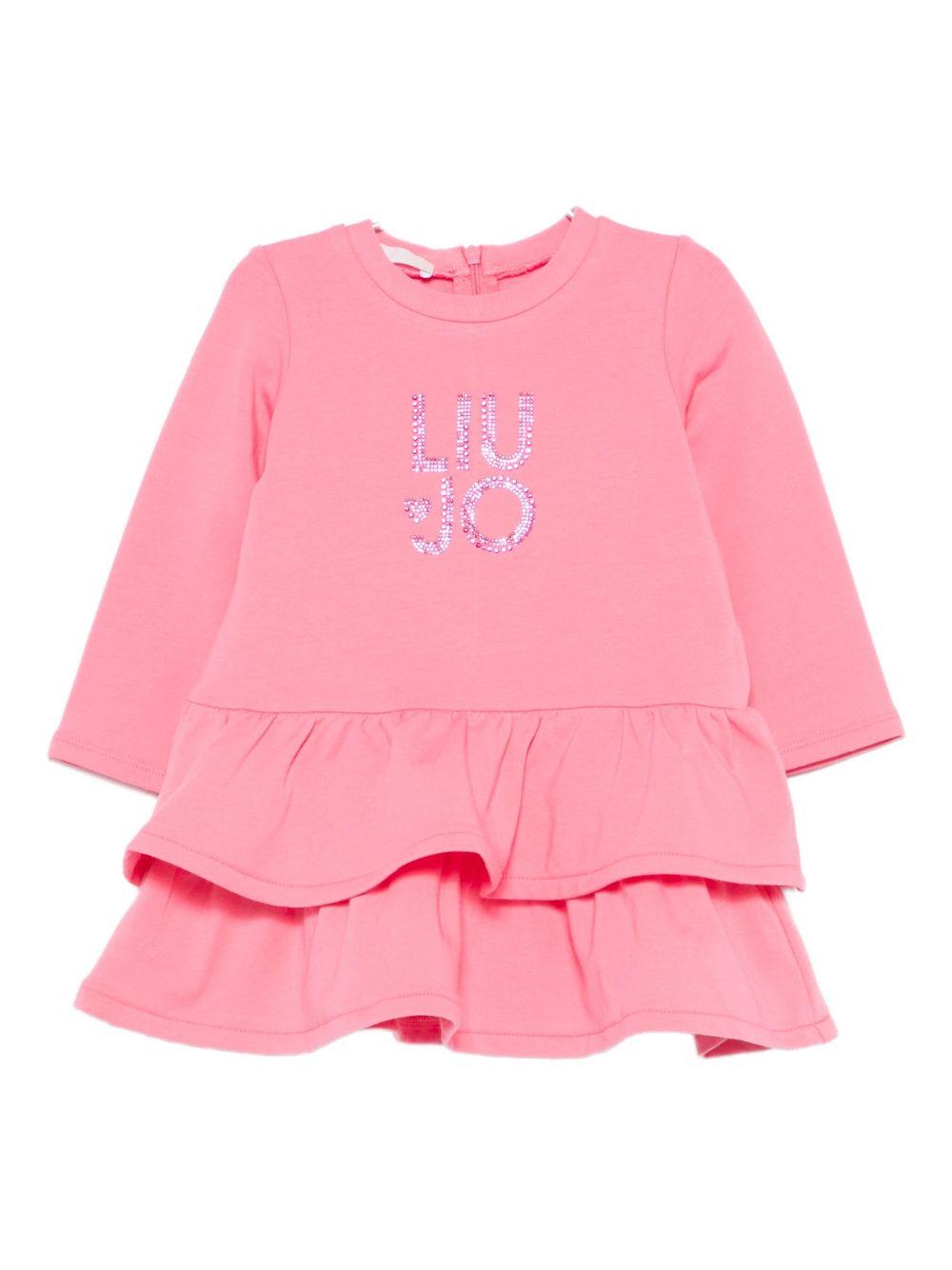 Abito rosa per neonata HF5036F0724 61723 Liu Jo 