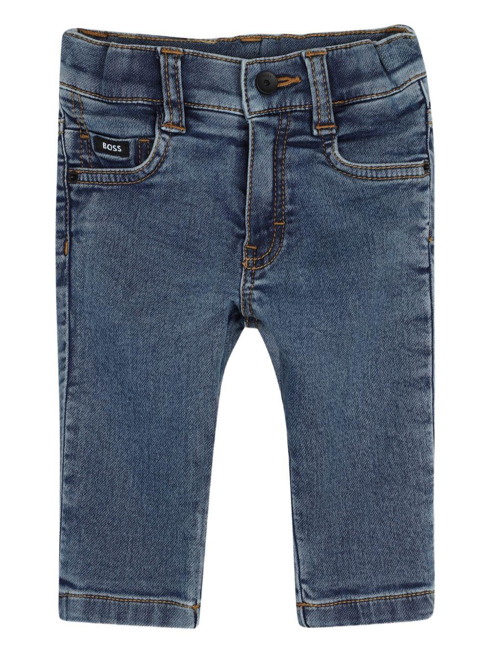 Jeans blu per noenato J52857 Z18 Boss Kids 