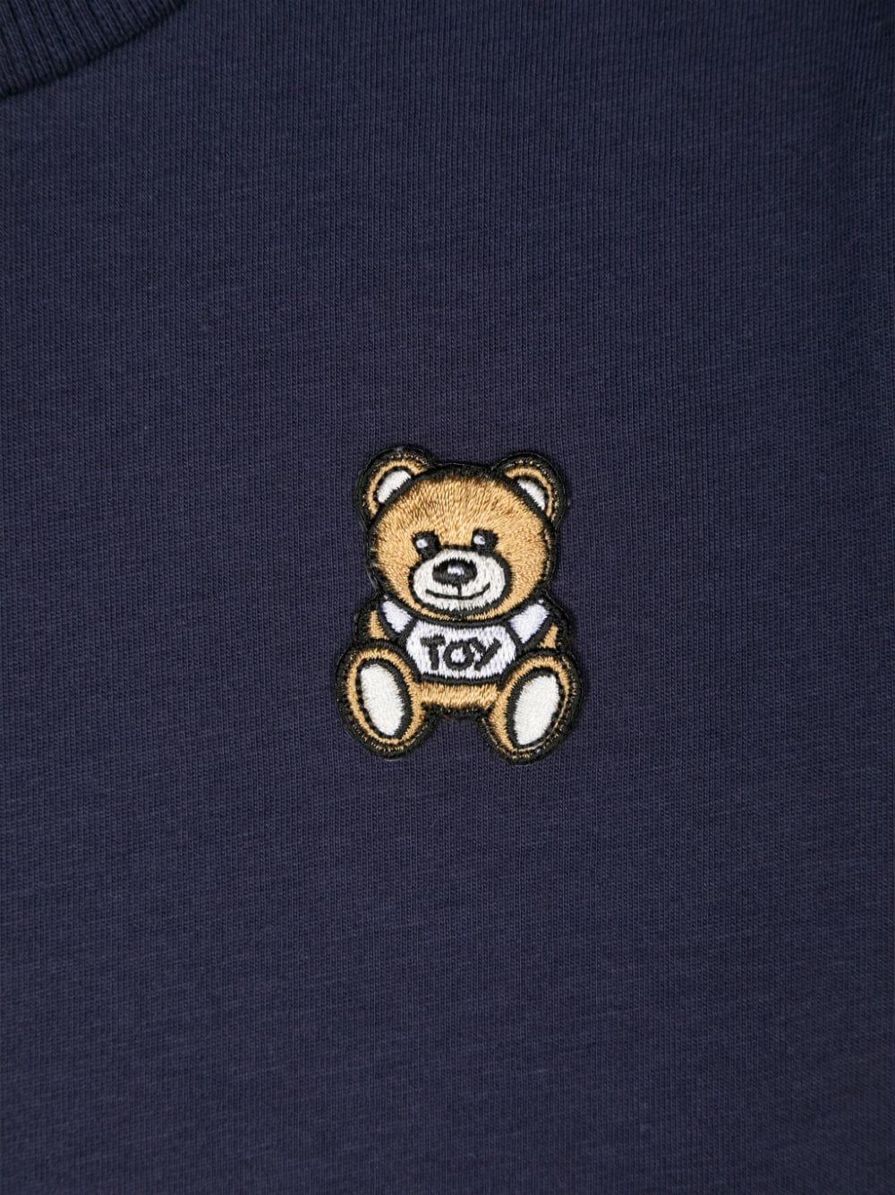 Blue cotton t-shirt for boys
