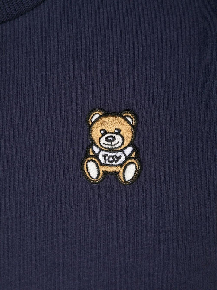 Blue cotton t-shirt for boys
