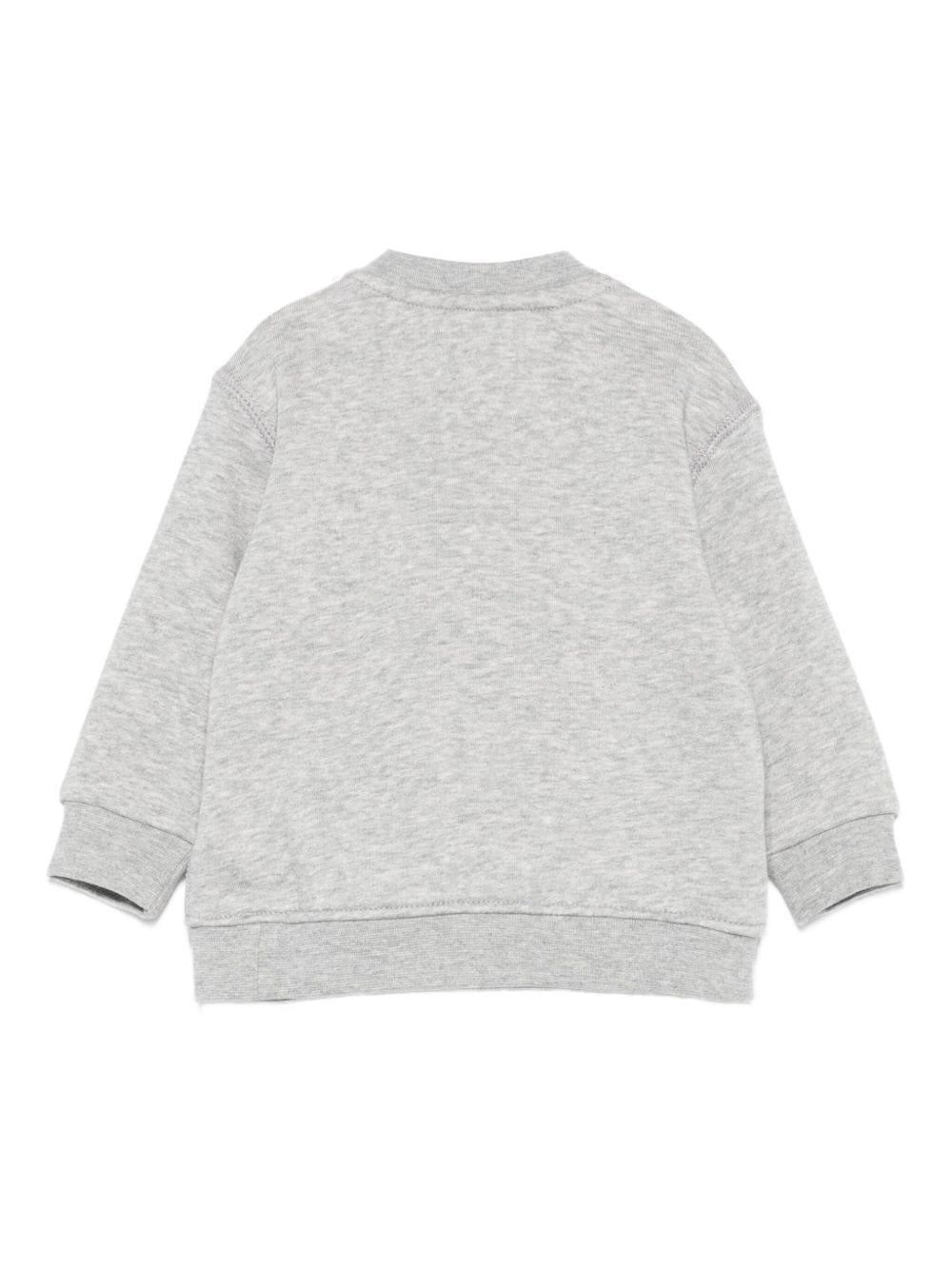 Felpa grigia per neonato 320P00514 001 Ralph Lauren Kids 