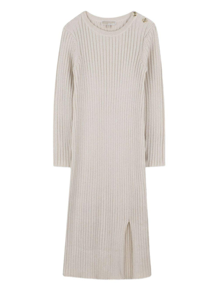 Abito oro chiaro per bambina R30476 Z99 Michael Kors Kids 