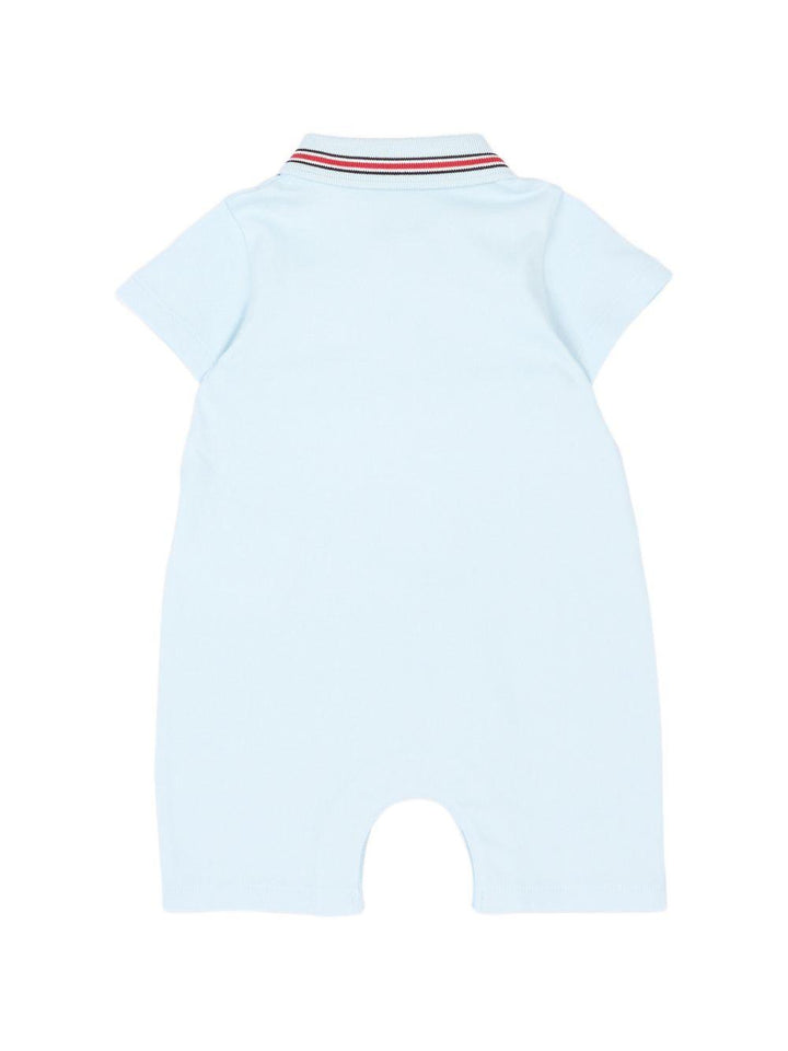 Tutina azzurra per neonato 9518L000068496F 711 Moncler Kids 