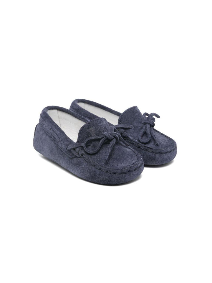Mocassini blu navy per neonato UXB00G00050RE0 9998 Tod's Kids 