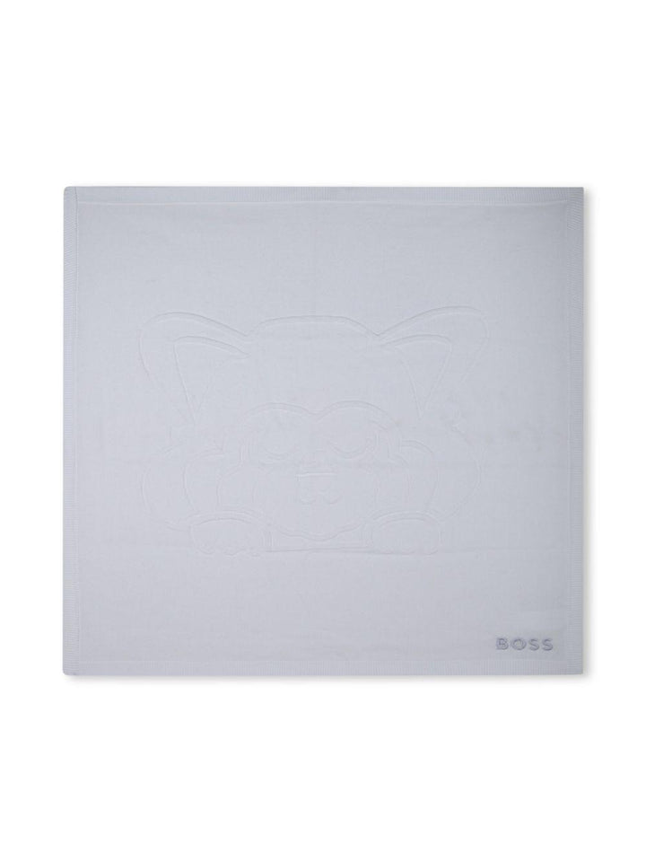 Coperta bianca per neonato