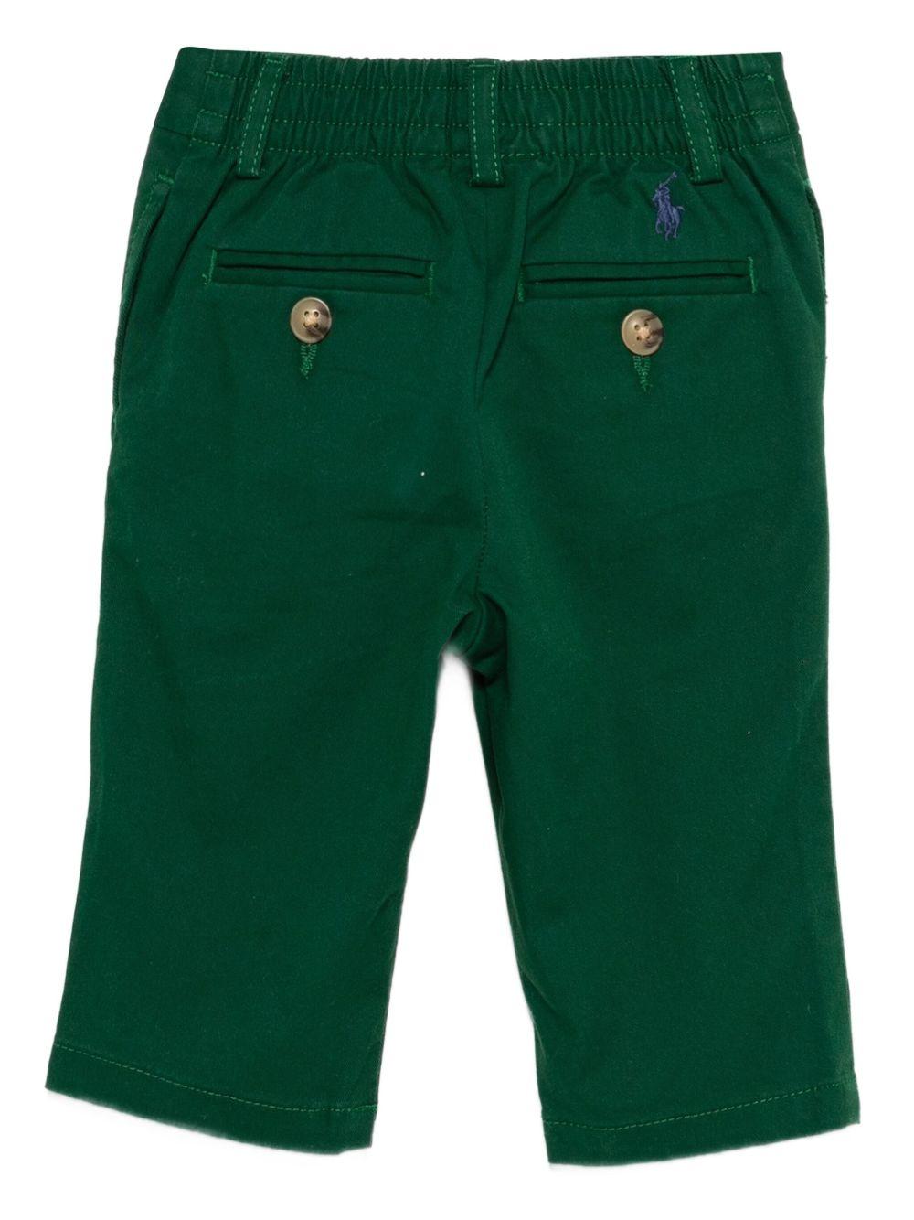 Pantalone verde per neonato 320855801 021 Ralph Lauren Kids 