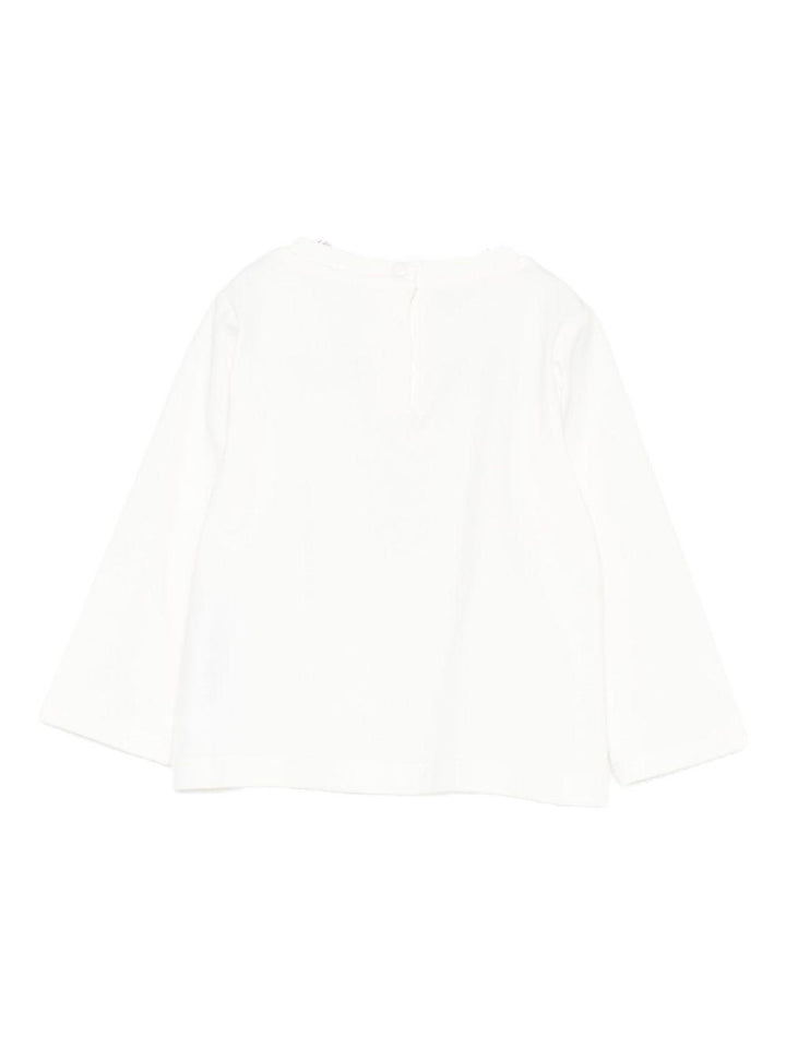 T-shirt bianco per neonata HF5052J0088 M9816 Liu Jo 