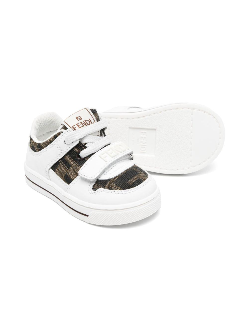 Sneakers bianche per bambino JMR475AHGY F0C1A Fendi Kids 