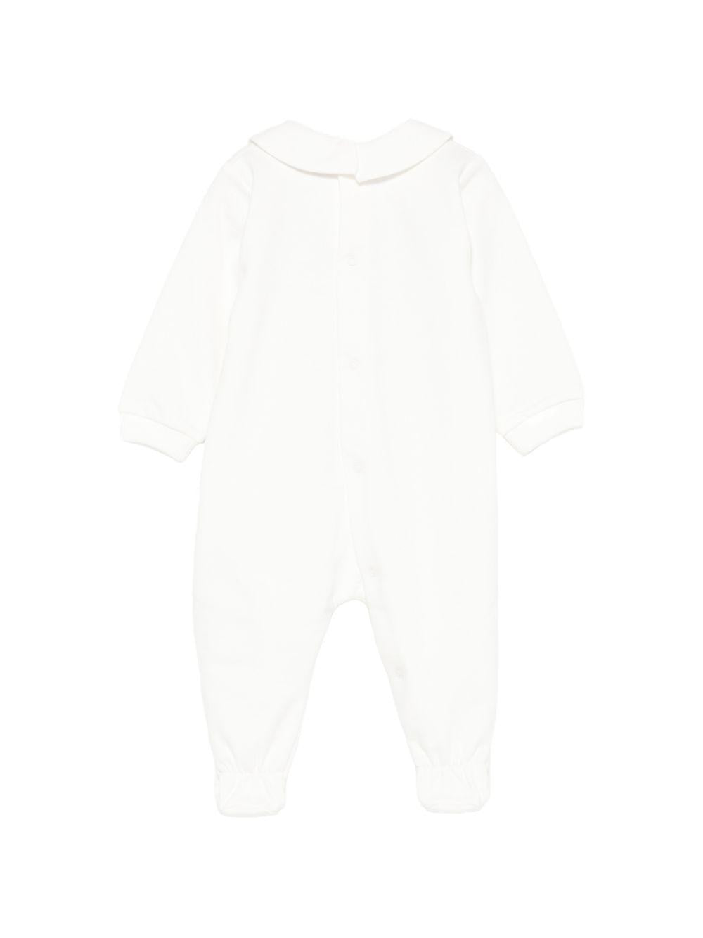 Tutina bianca per neonato MUY09OLCA40 10063 Moschino Kids 
