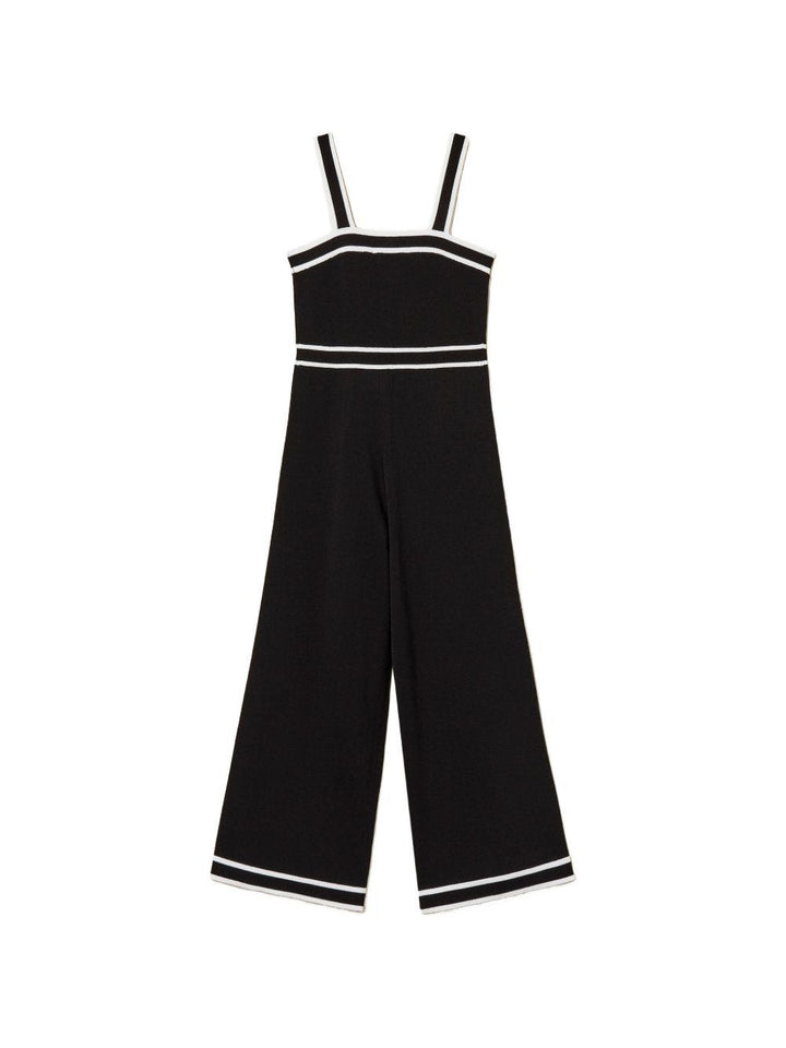 Tuta nera/bianca per bambina 261GJ3072 11656 Twin Set 
