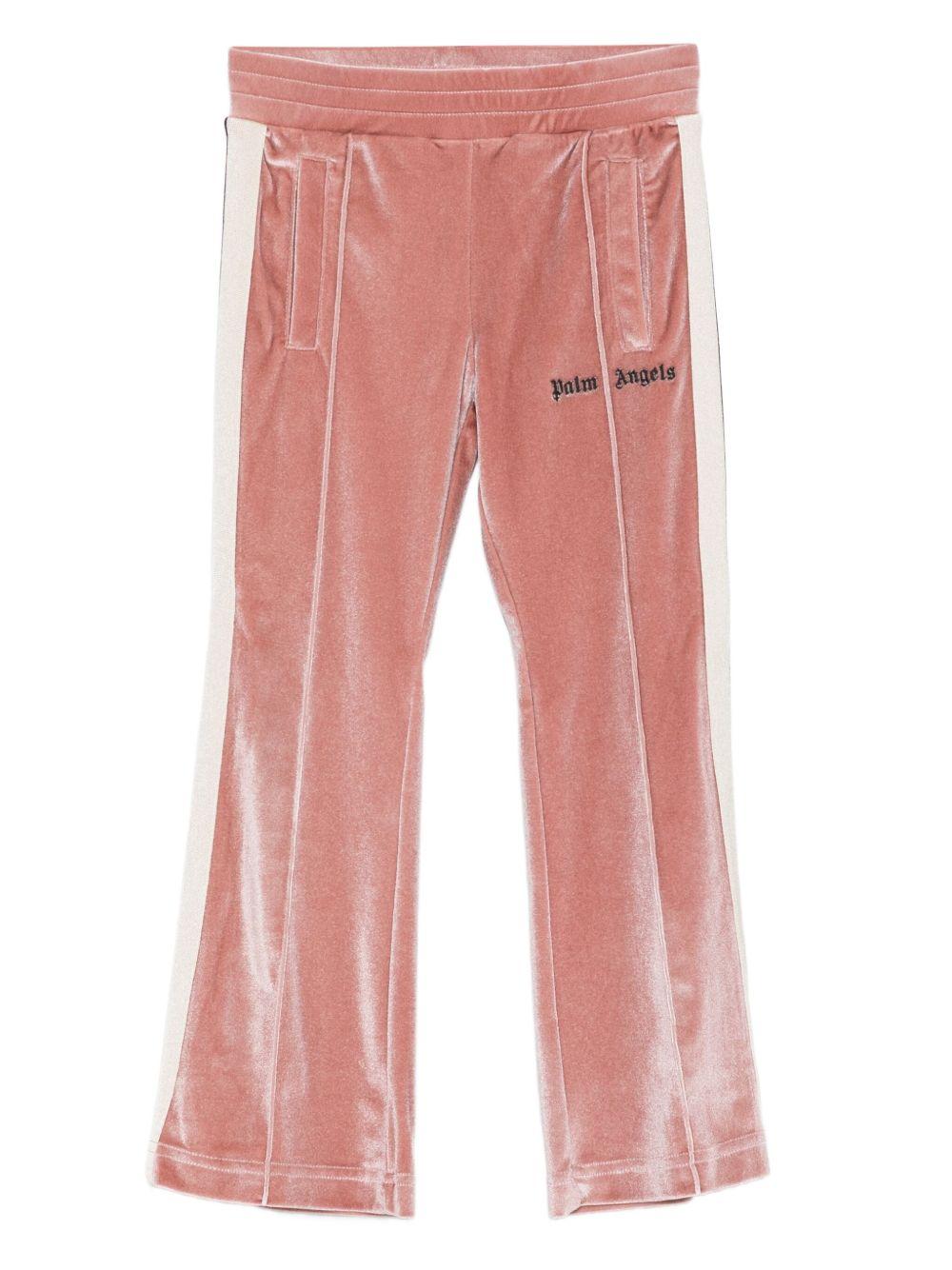 Pantalone rosa per bambina PGCJ012F25FLE001 3010 Palm Angels Kids 