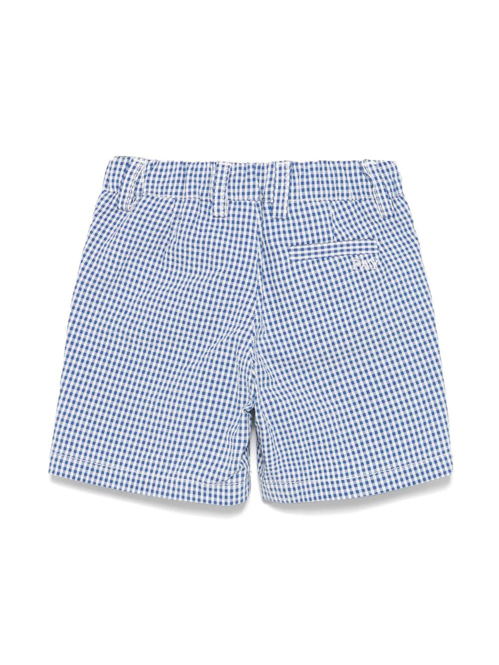 Royal blue bermuda shorts for newborns