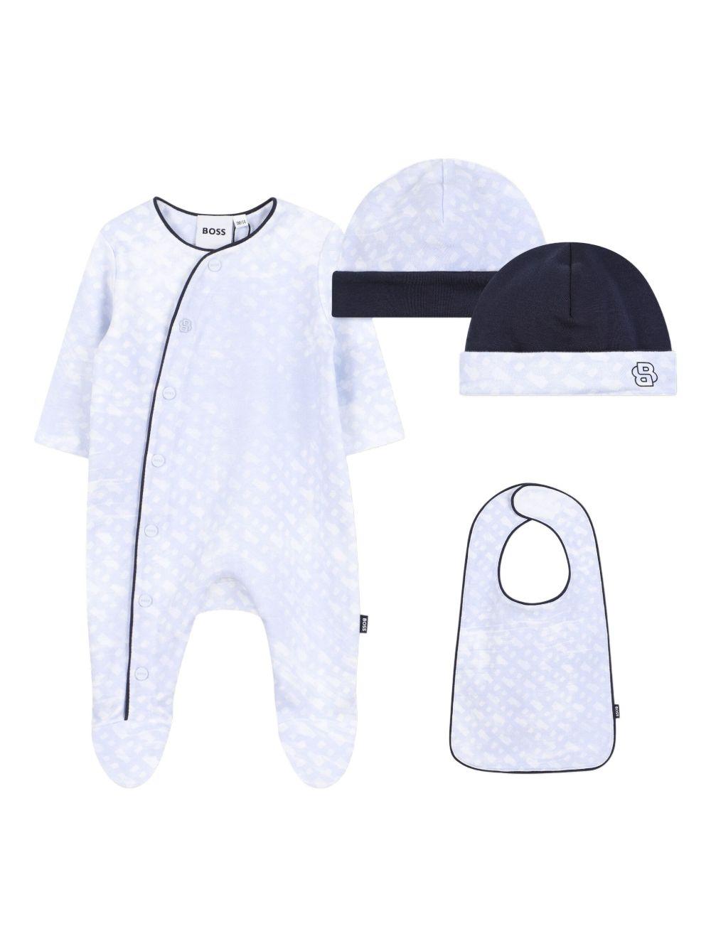 Tutina azzurra per neonato J52536 771 Boss Kids 