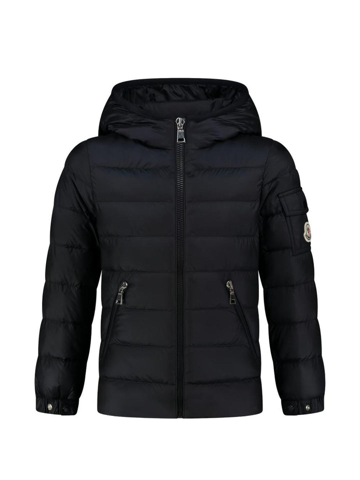 Giubbotto blu scuro per bambino 9541A00031597YF 778 Moncler Kids 