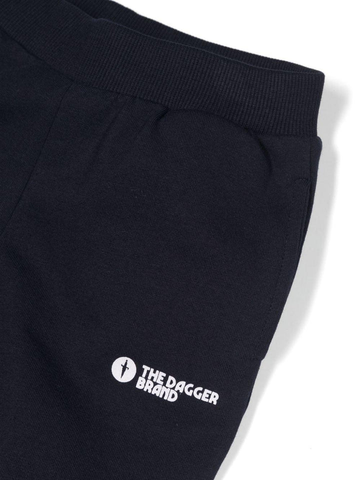 Completo sportivo blu per bambino con logo