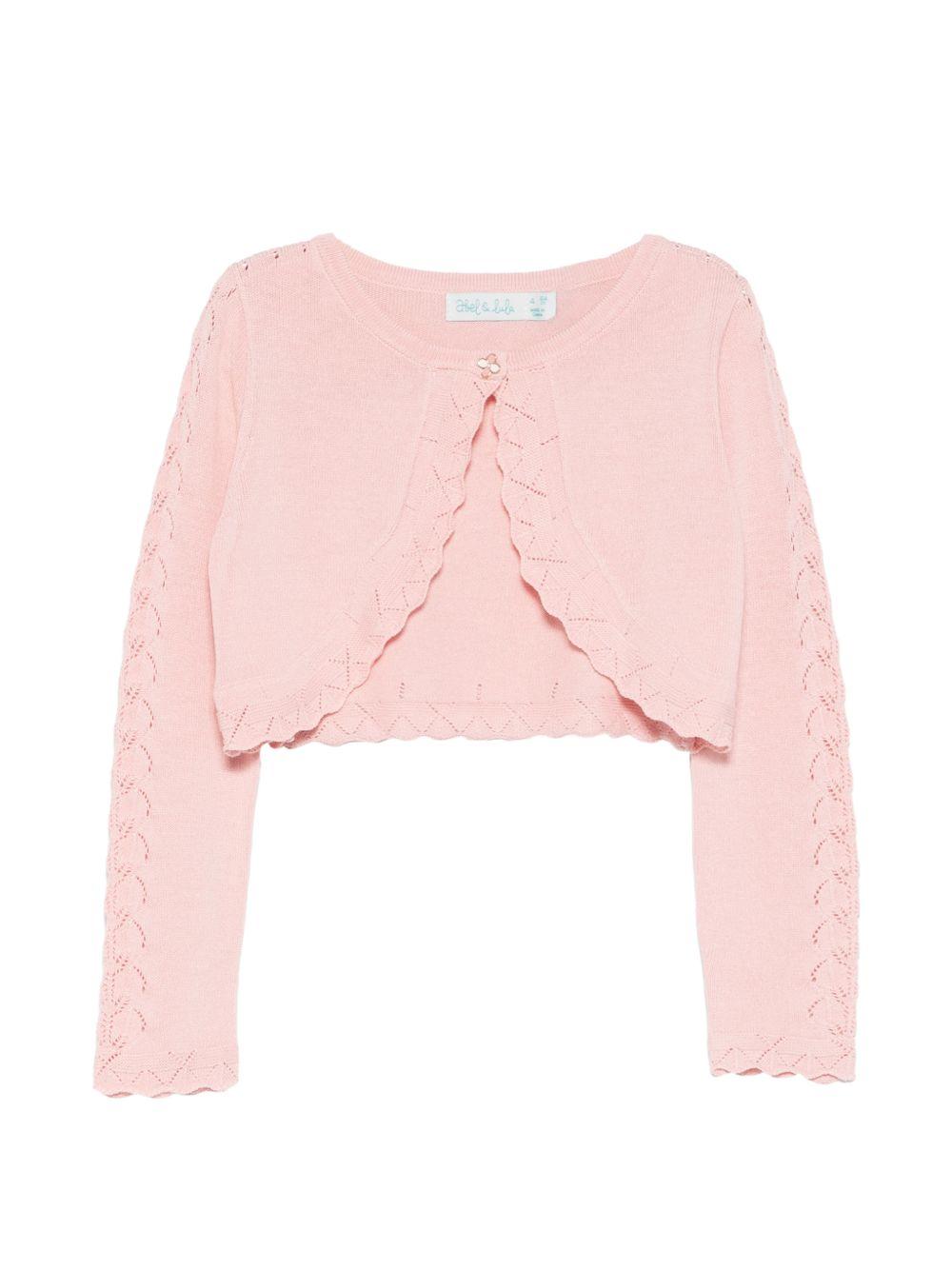 Cardigan rosa per bambina 5304 045 Abel & Lula 