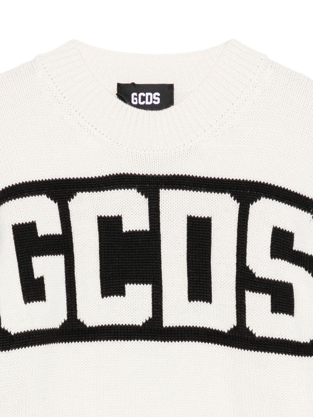 Maglione bianco per bambino B2JU1526BA7 15 Gcds Kids 