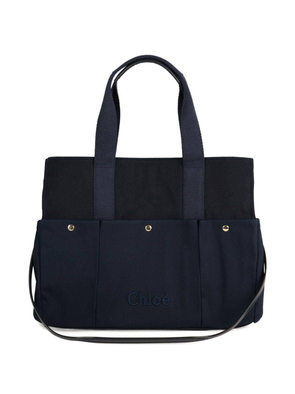 Borsa mamma blu scuro C20764 859 Chloe 