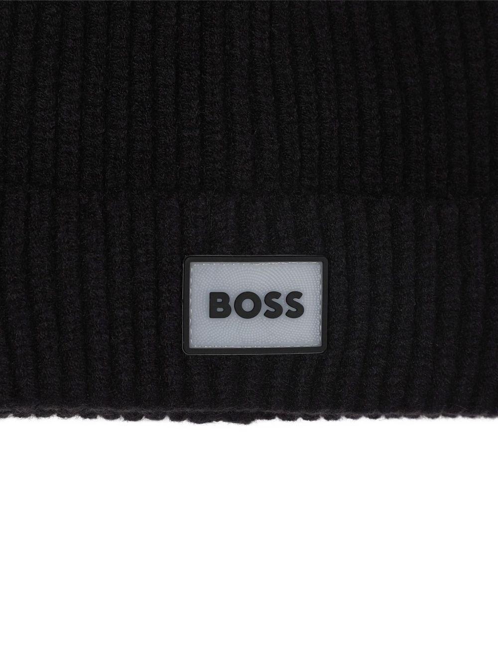 Cappello nero per bambino J52618 09B Boss Kids 