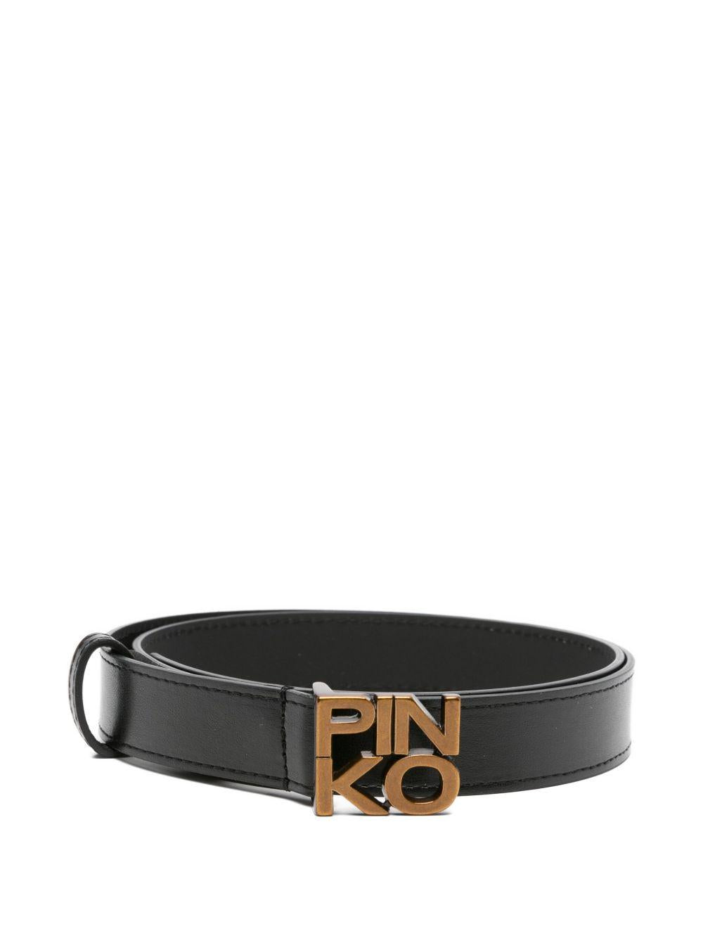 Cintura nera per bambina KFAV002CTV100 N000 Pinko Kids 