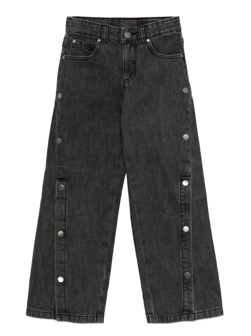 Jeans neri per bambina TX6D40Z0746 961 Stella McCartney Kids 