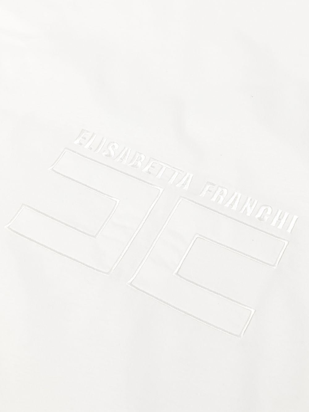 Lenzuolo bianco per neonato ENCO0870JF054 0004 Elisabetta Franchi Kids 