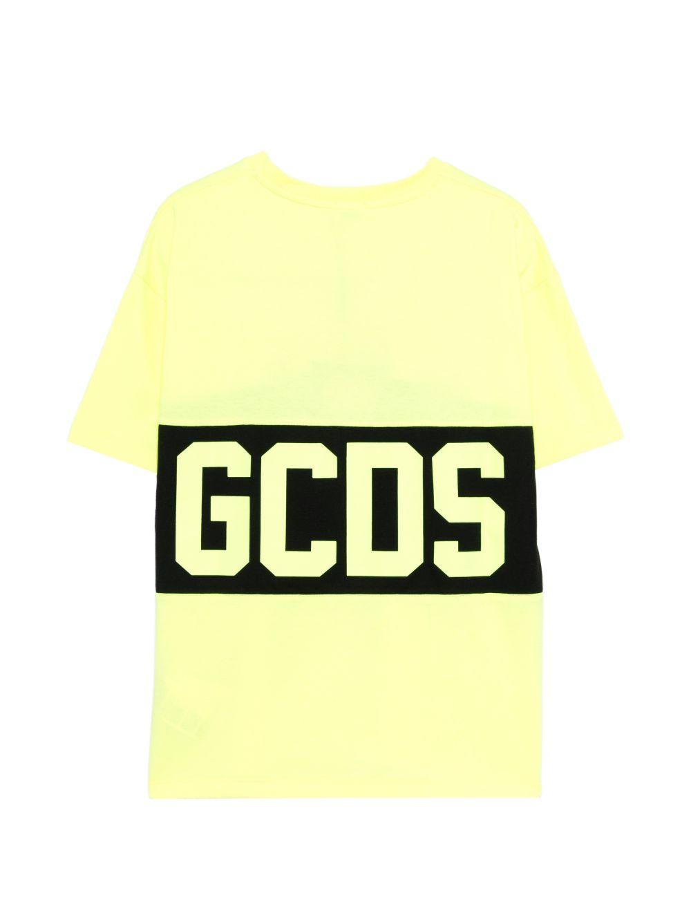 T-shirt giallo per bambino Z0UJQC585J105 207B Gcds Kids 